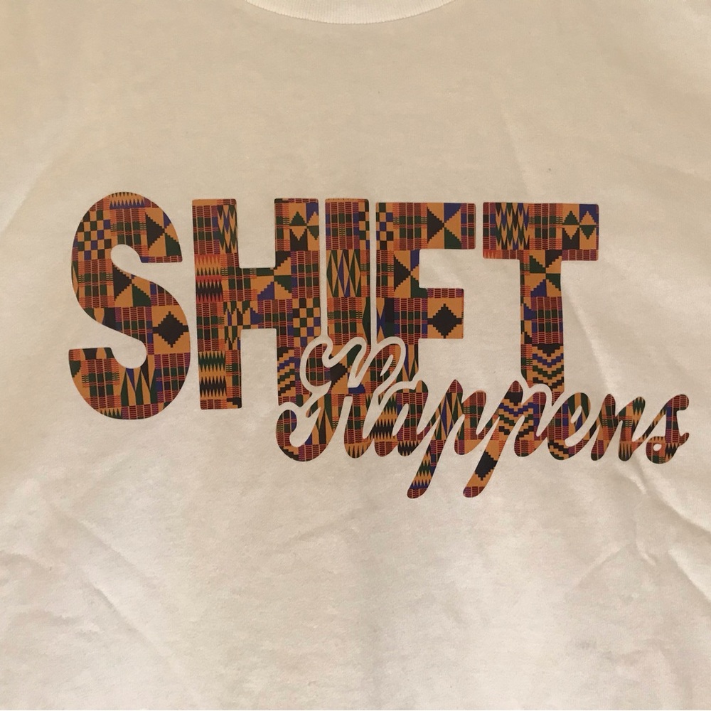 African Letter Print